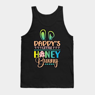 Daddy's Little Honey Bunny Toddler Little Daddys Bunny Tank Top